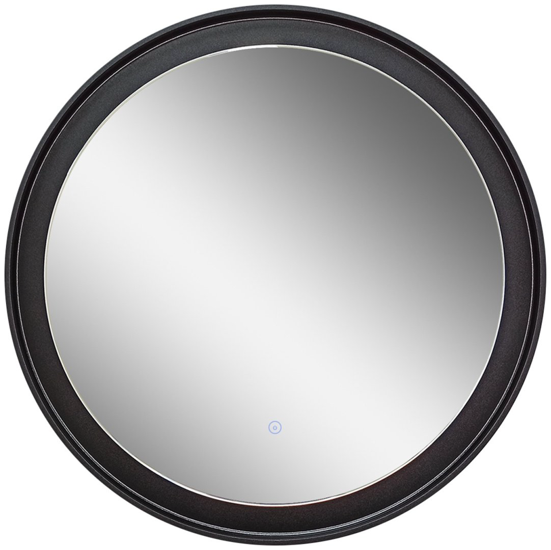 Зеркало настенное Planet Planet Black Led 70x70см купить,138206