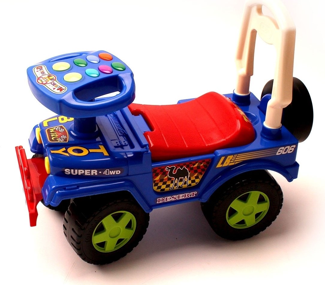 Каталка Super Jeep LBL 606 синий