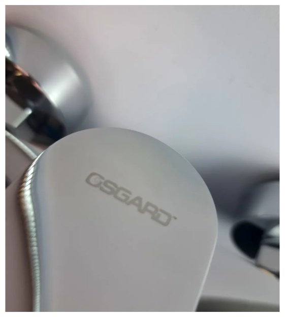 Смеситель для ванны Osgard SOLEN 59223, латунь, цвет белый, хром