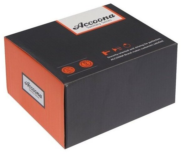 Смеситель для душа Accoona A8040, латунь, цвет хром купить,NaN