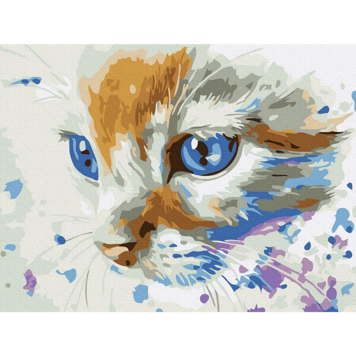 Картина по номерам  Molly Котенок 15х20 14 цветов купить,NaN
