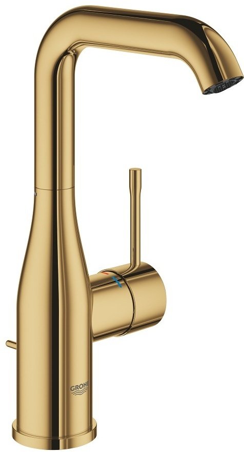 Смеситель для раковины (умывальника) Grohe Essence, размер L, цвет золотой, однозахватный купить,NaN