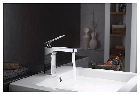 Смеситель Timo 4361/00FCH, латунь, цвет серебристый, хром купить,0