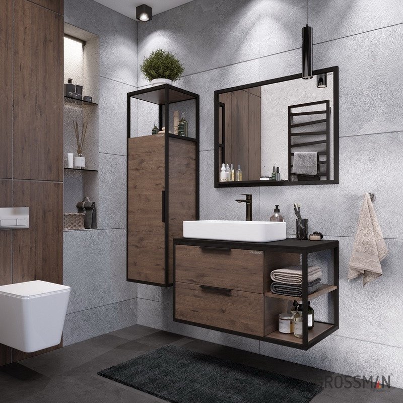 Зеркало настенное Grossman 90x70см купить,88300