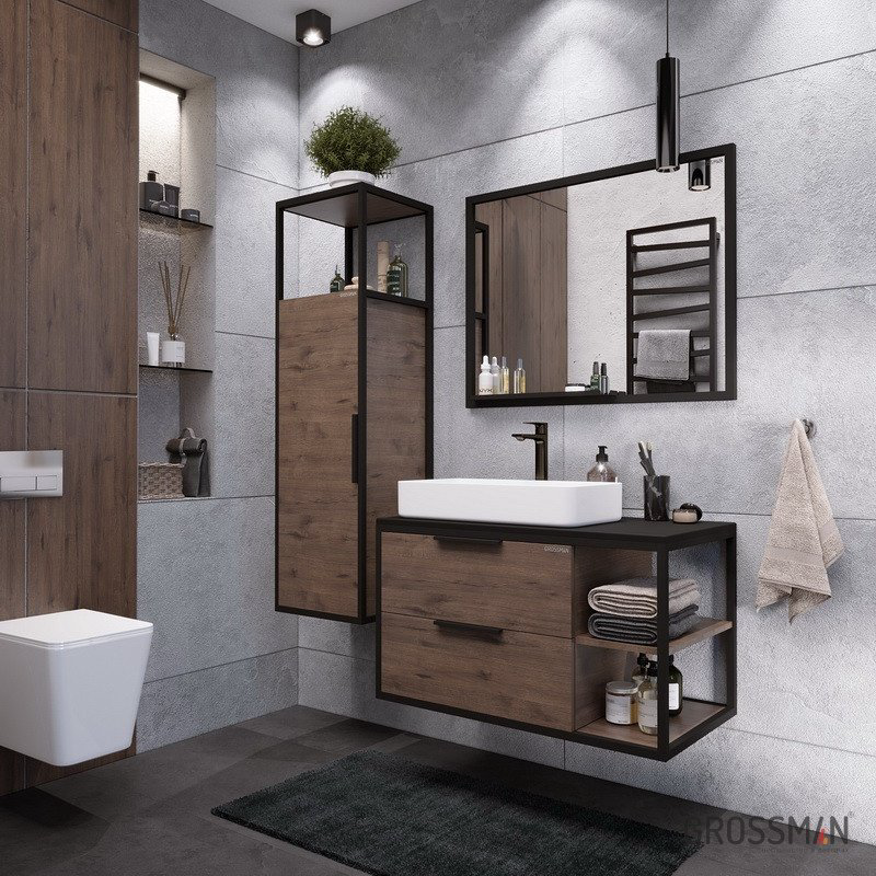 Зеркало настенное Grossman 90x70см купить,88300