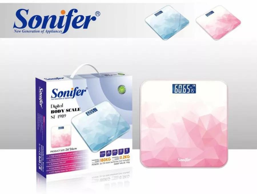 Напольные весы Sonifer электронные SF-1909 до 180 кг