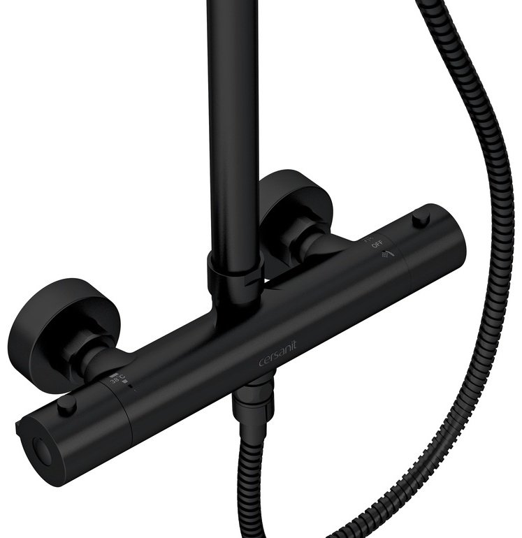Смеситель для биде Cersanit Brasko Black Set 2 цвет черный, однозахватный - ForteMarket Смеситель для биде Cersanit Brasko Black Set 2 цвет черный, однозахватный купить,433784