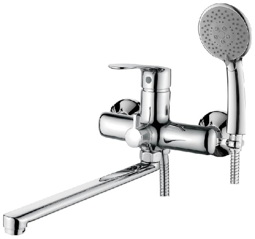 Смеситель для ванны Accoona A71117, латунь, цвет хром купить,NaN