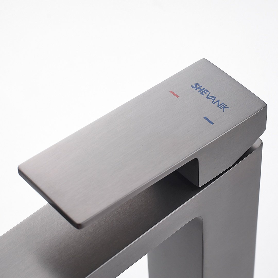 Смеситель Shevanik S9601T, латунь, цвет стальной купить,NaN