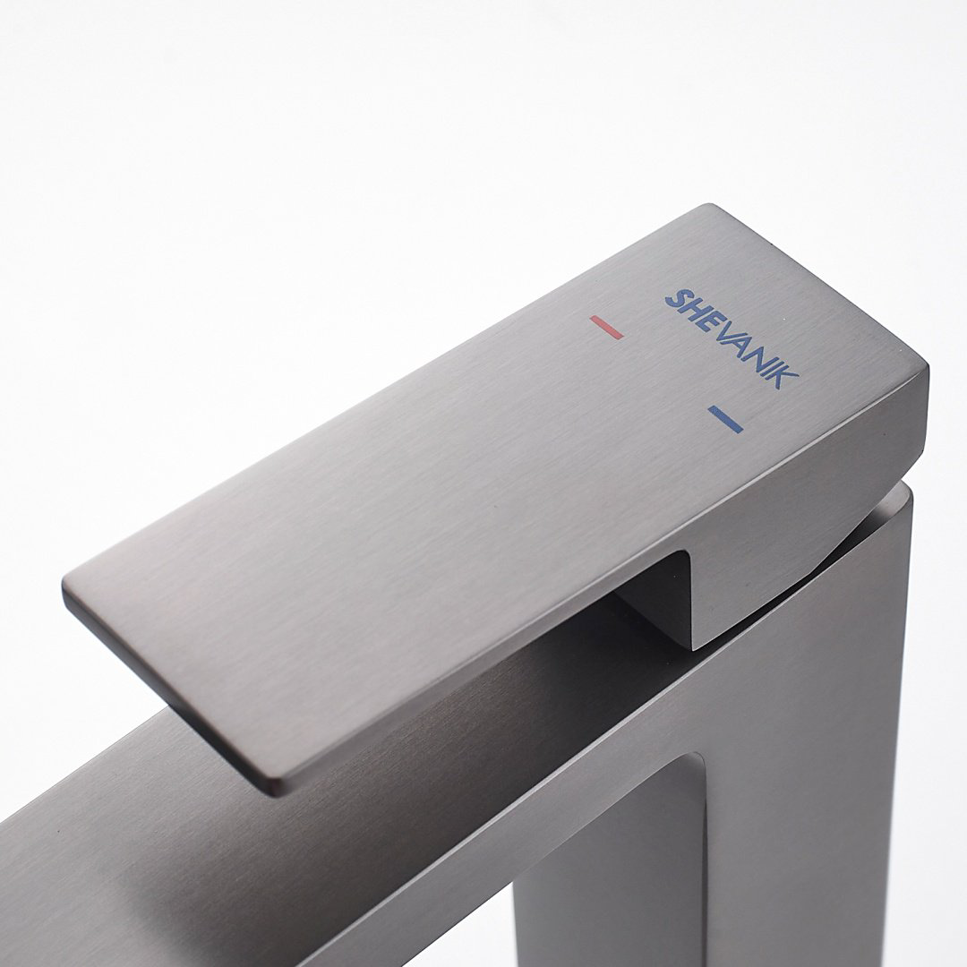 Смеситель Shevanik S9601T, латунь, цвет стальной купить,NaN