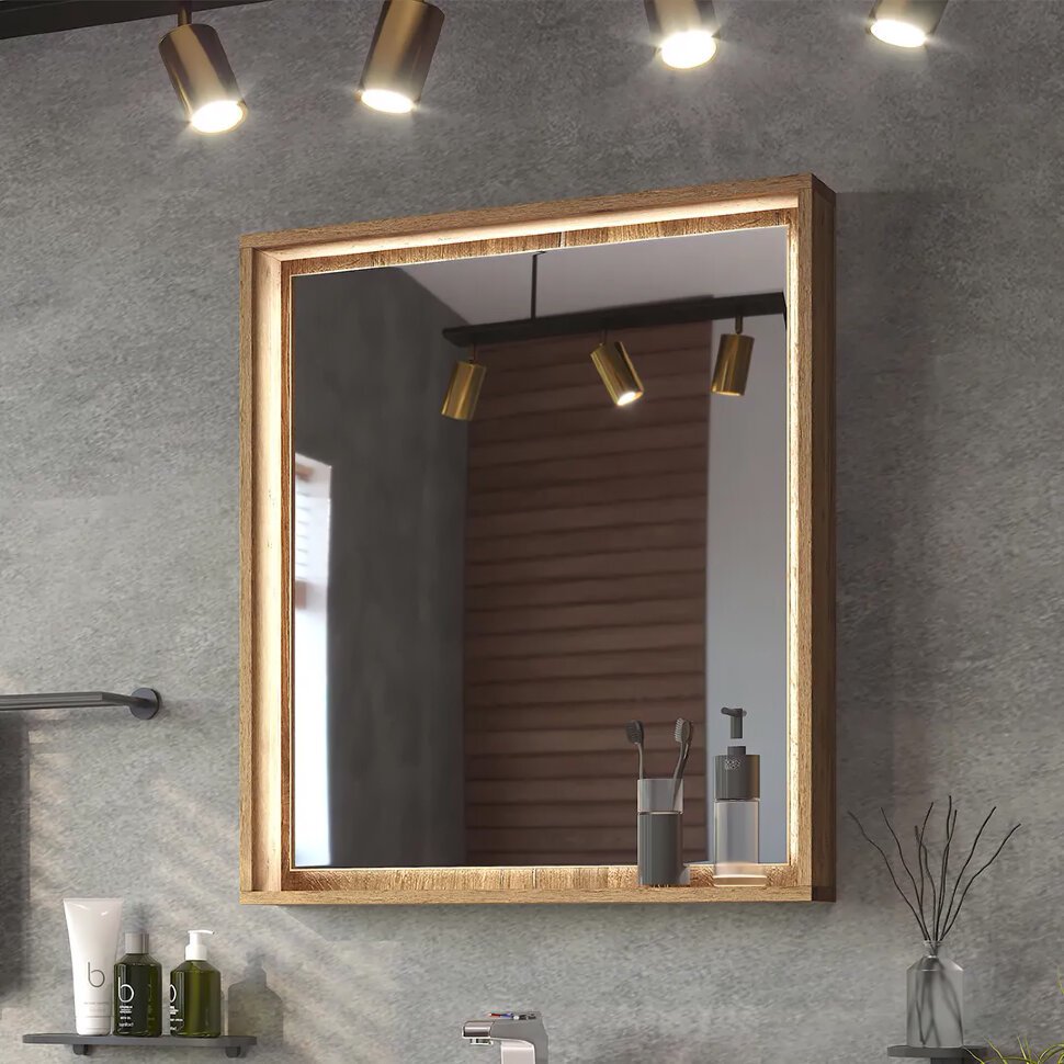 Зеркало настенное 70x80 см купить,0