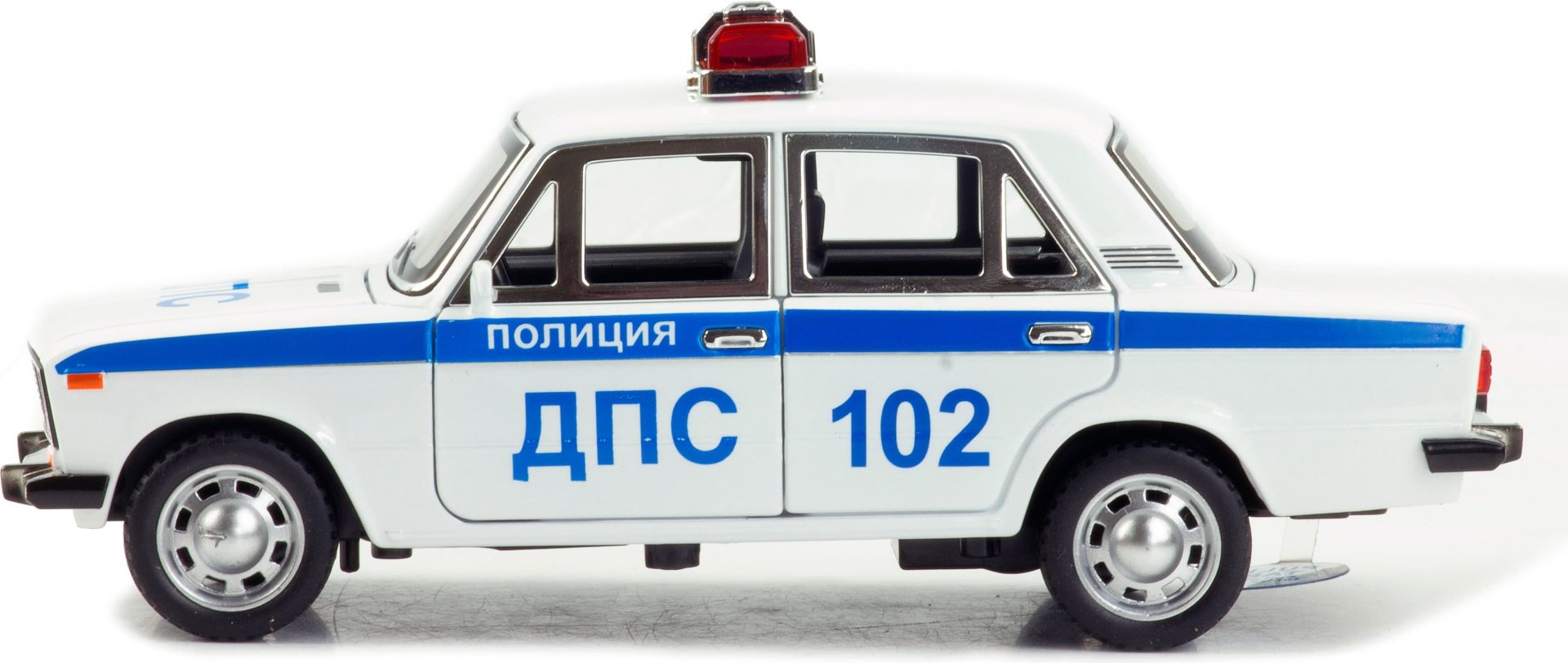Полицейская машина Mini Auto ВАЗ 2106 Жигули белый