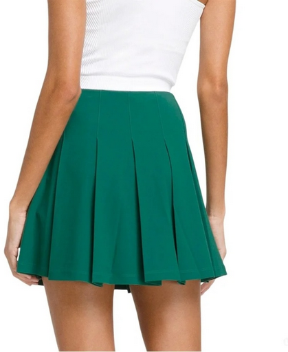 Юбка женская Wilson Classic Pleated Skirt S WW00065331-GNG Field Green купить,0