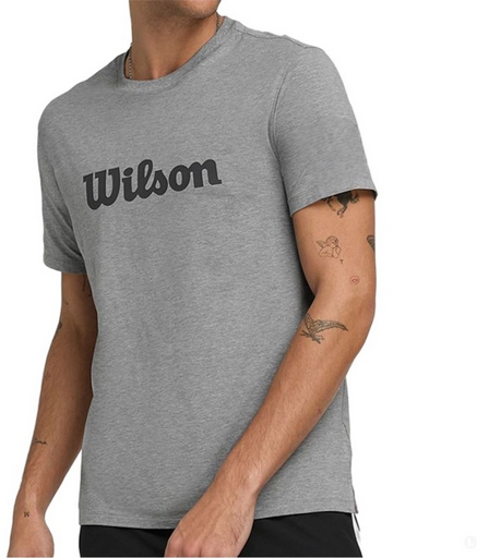 Футболка Wilson Team Graphic Tee M WM00290511-MGC Med Gray Heather