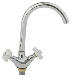 Смеситель для кухни (мойки) ARCO А45(1)05 цвет хром, двухзахватный