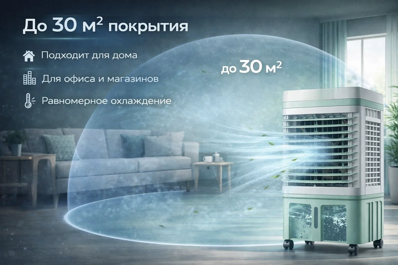 Воздухоохладитель Nitech gds-820 серый, зеленый купить,130000