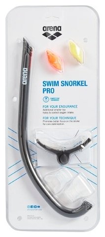 Трубка ARENA Snorkel pro 004826-501 черный