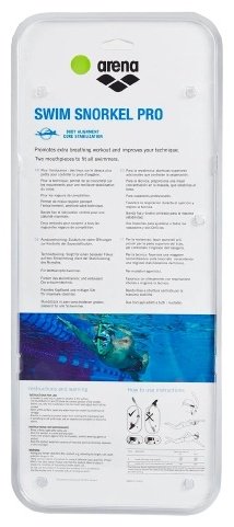 Трубка ARENA Snorkel pro 004826-501 черный