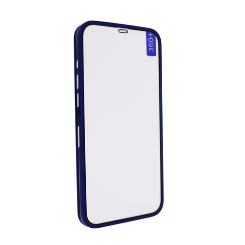 Чехол Case 360+ для iphone 12 Pro Max синий