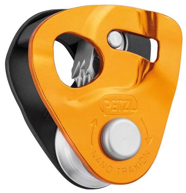 Блок-ролик Petzl Nano Traxion оранжевый
