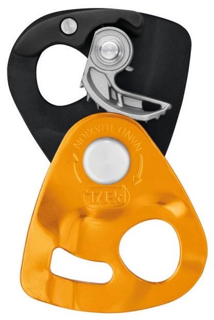 Блок-ролик Petzl Nano Traxion оранжевый