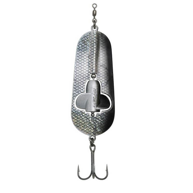 Блесна колеблещиеся DAM Effzett Rattlin Spoon 80мм 40гр Holographic Black купить,NaN