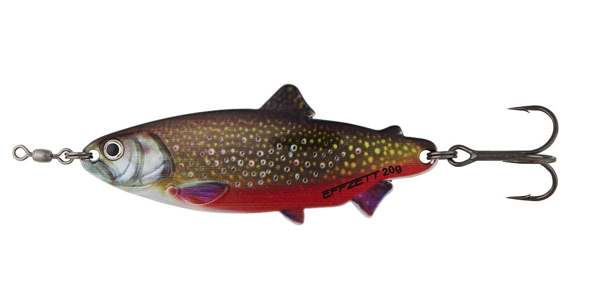 Блесна колеблещиеся DAM Effzett Trout Spoons 50мм 5гр Brook Trout купить,NaN