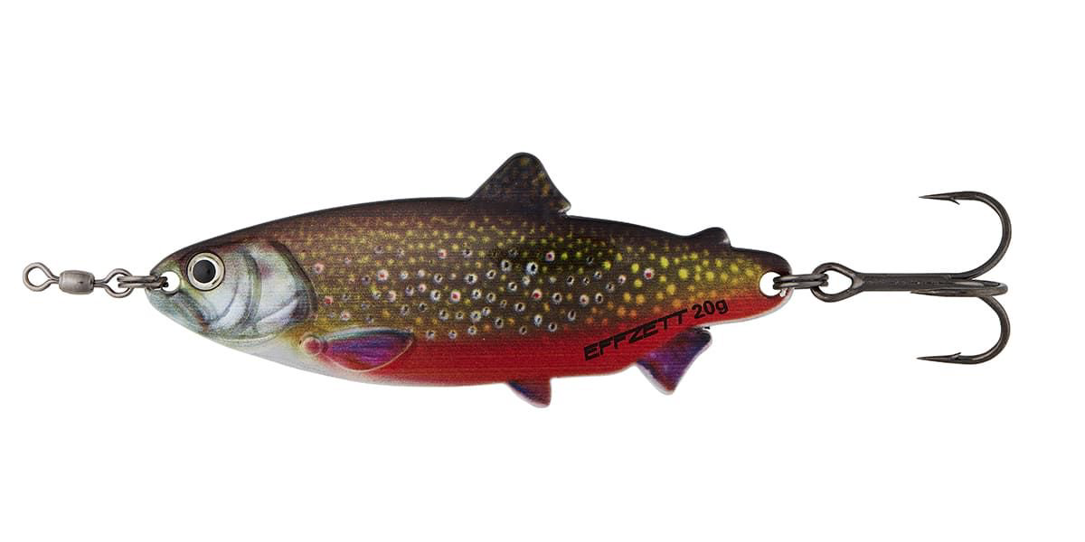 Блесна колеблещиеся DAM Effzett Trout Spoons 50мм 5гр Brook Trout купить,NaN