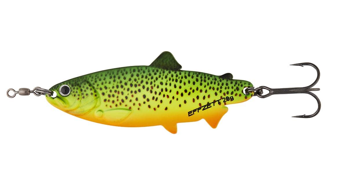 Блесна колеблещиеся DAM Effzett Trout Spoons 70мм 13гр Fire Trout UV купить,NaN