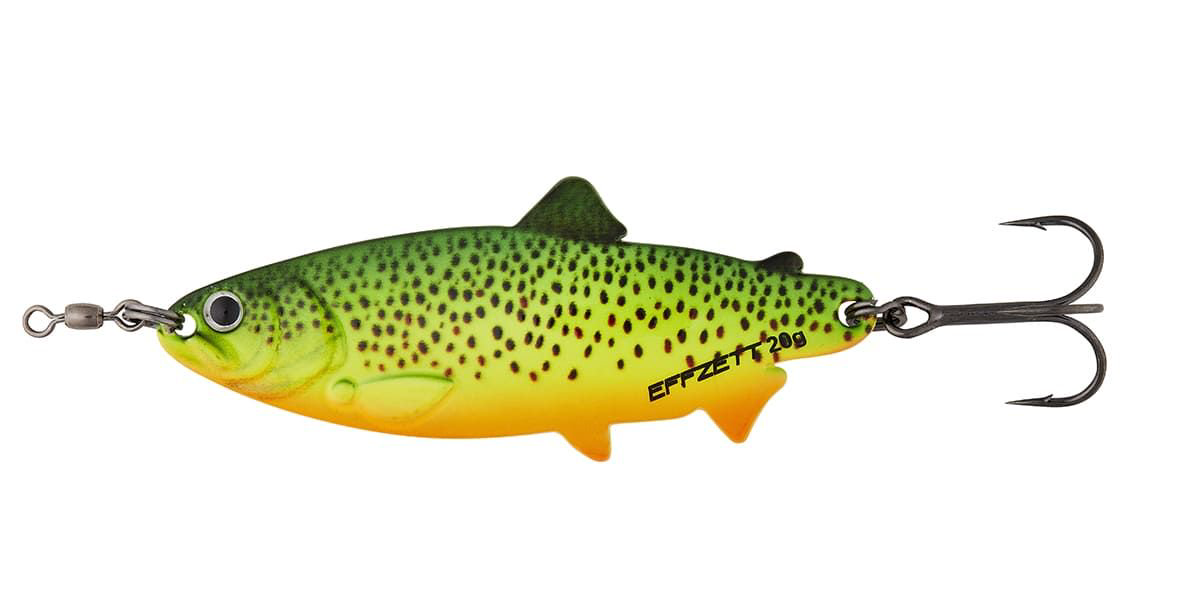Блесна колеблещиеся DAM Effzett Trout Spoons 70мм 13гр Fire Trout UV купить,NaN