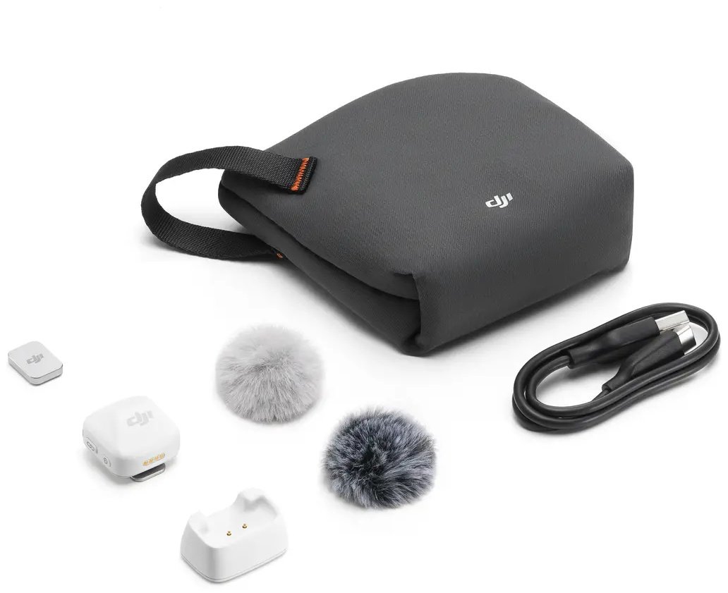 Микрофон DJI Передатчик DJI Mic Mini (Cloud White) Микрофон белый купить,NaN