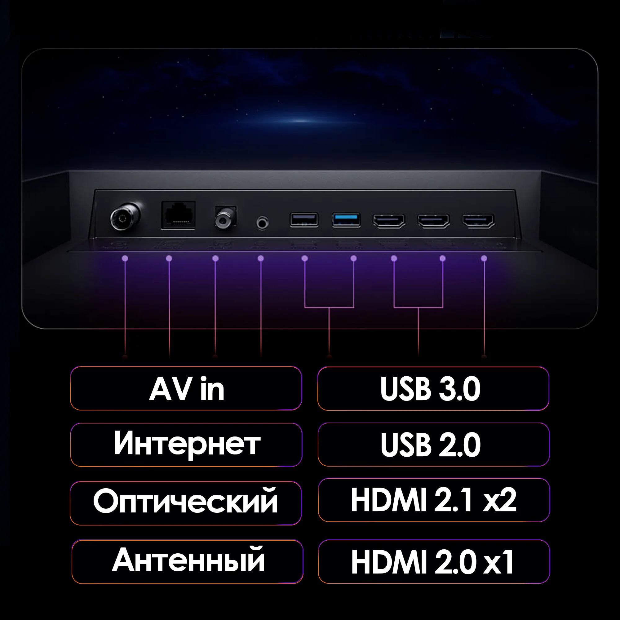 Телевизор Redmi X85" miniLED 2026 L85RC-RX Black
