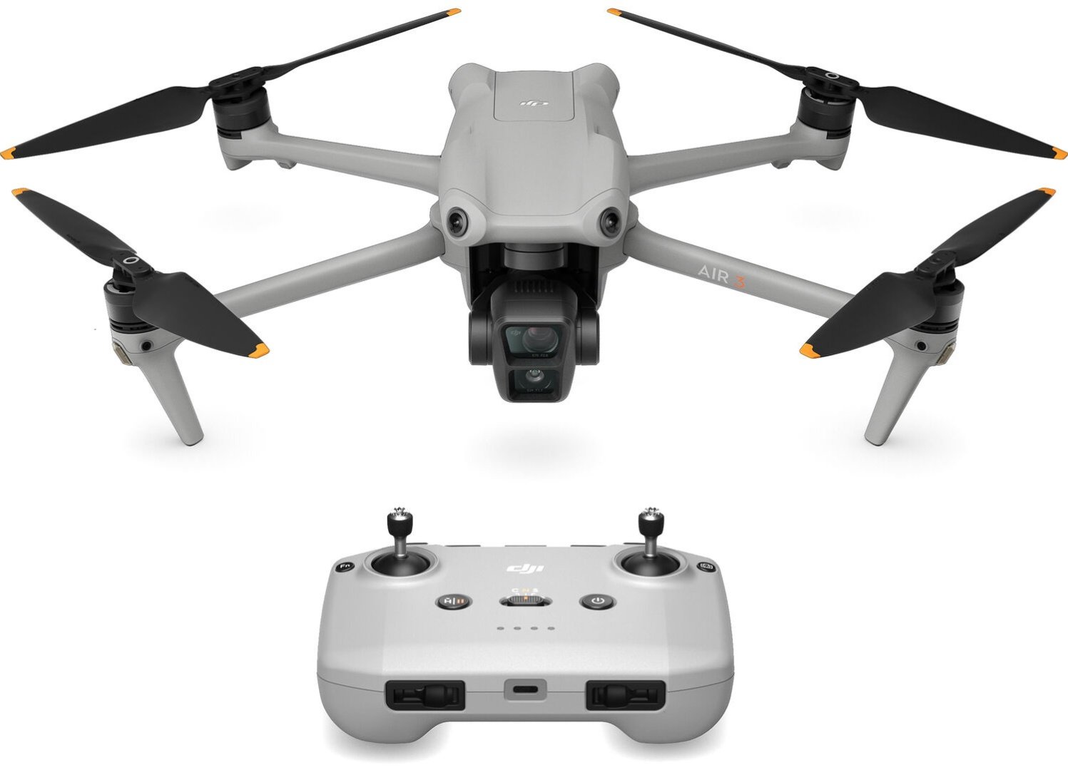 Дрон DJI Air 3 RC-N2 серый