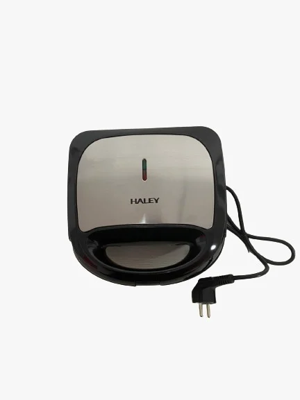 Вафельница Haley HY-1023 черно-серебристая купить,0