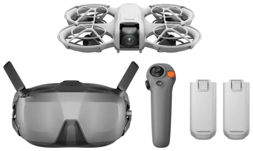 Дрон DJI Neo motion Fly More Combo серый