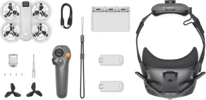 Дрон DJI Neo motion Fly More Combo серый - ForteMarket Дрон DJI Neo motion Fly More Combo серый купить,0