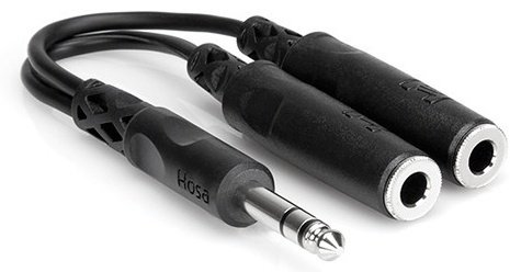 Кабель Hosa 6.3 mm jack - 6.3 mm jack 0.15 м