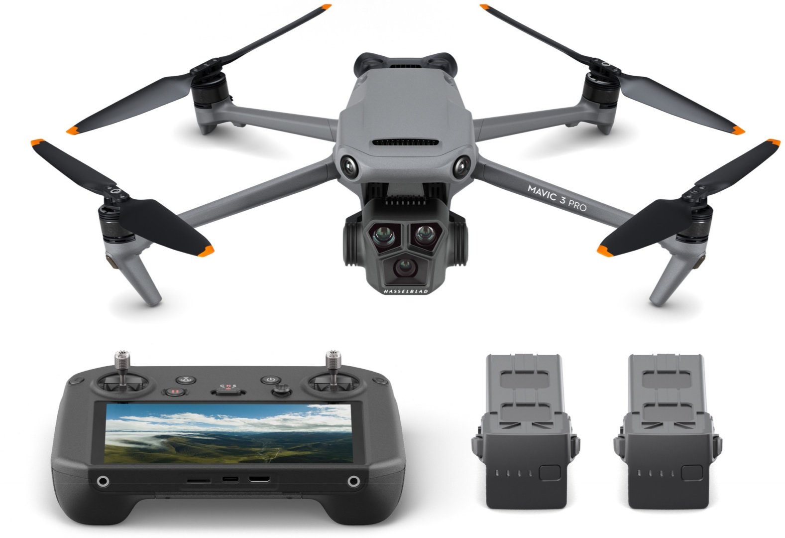 Дрон DJI Mavic 3 Pro Fly More Combo DJI RC Pro серый