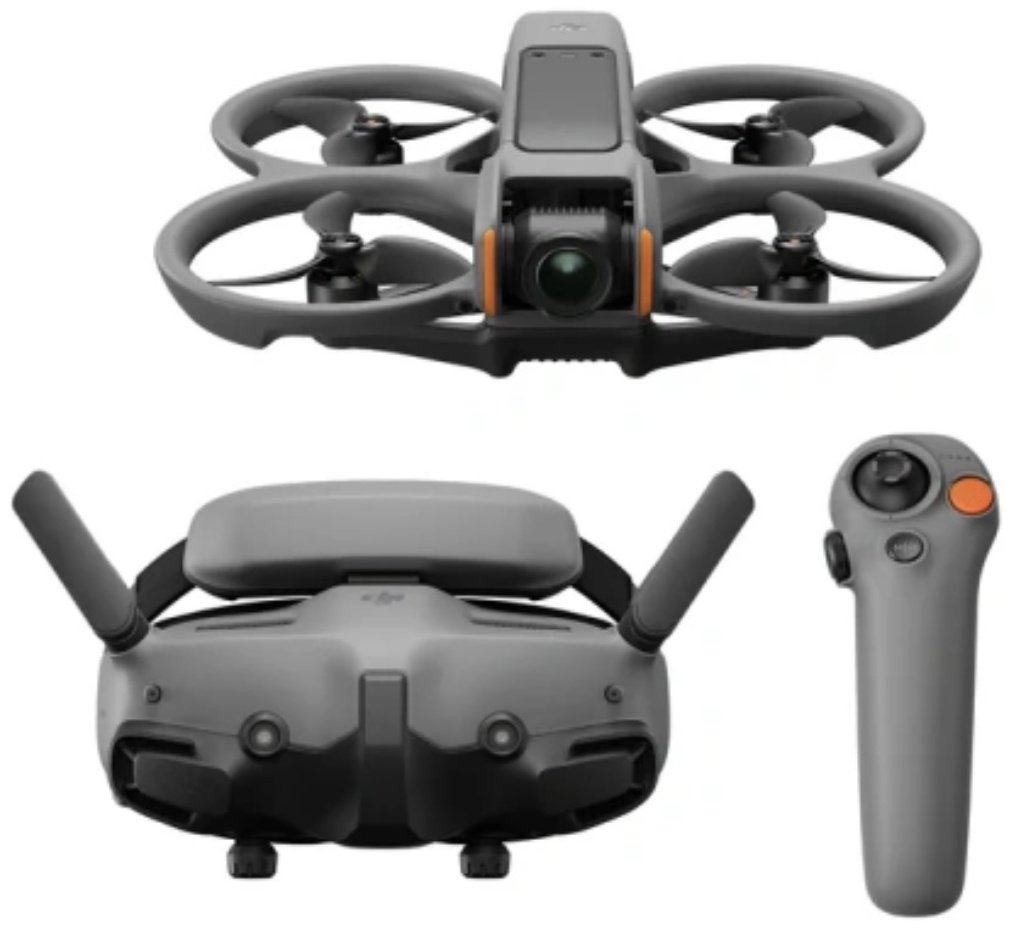 Дрон DJI Avata 2 Fly More Combo (Single Battery) серый купить,0