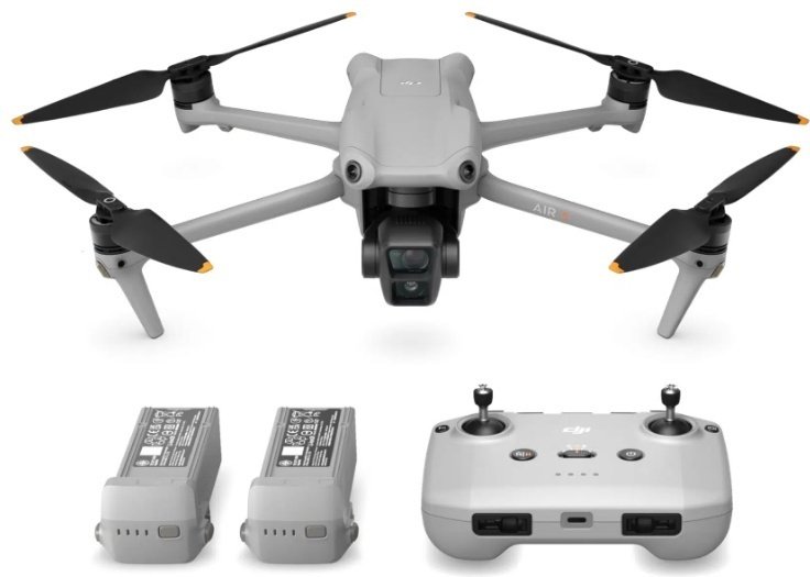 Дрон DJI Air 3 Fly More Combo серый