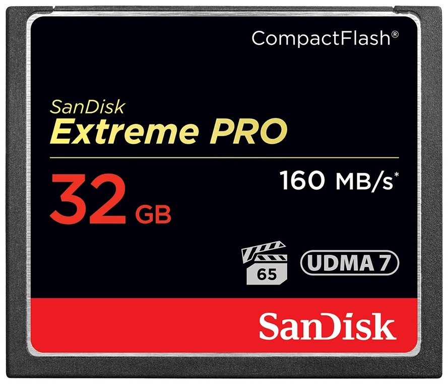 Карта памяти SanDisk Extreme Pro CompactFlash SDCFXPS-032G-A46 32Gb