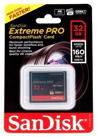 Карта памяти SanDisk Extreme Pro CompactFlash SDCFXPS-032G-A46 32Gb - ForteMarket Карта памяти SanDisk Extreme Pro CompactFlash SDCFXPS-032G-A46 32Gb купить,0