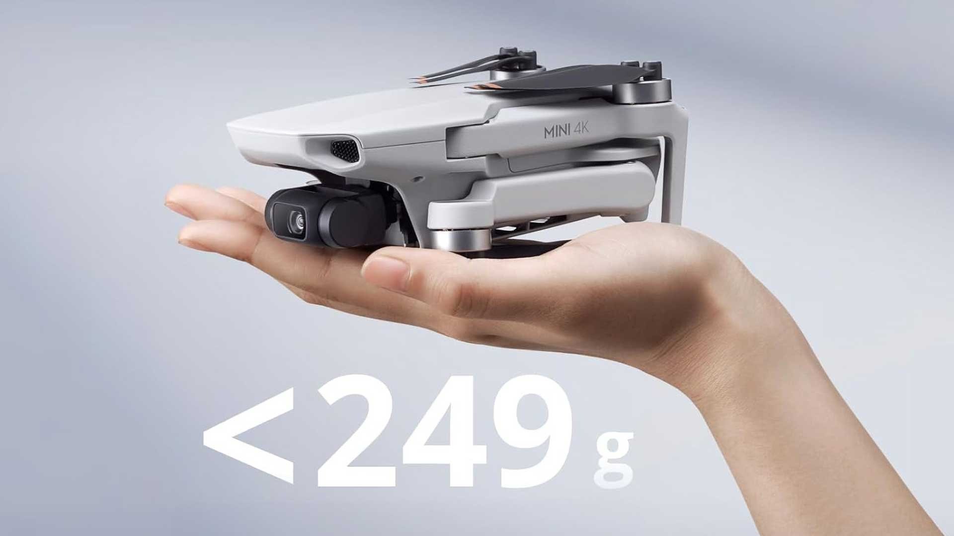 Дрон DJI Mini 4K Fly More Combo серый купить,0