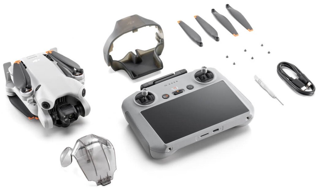 Дрон DJI Mini 4 Pro Fly More Combo (DJI RC 2) белый - ForteMarket Дрон DJI Mini 4 Pro Fly More Combo (DJI RC 2) белый купить,0