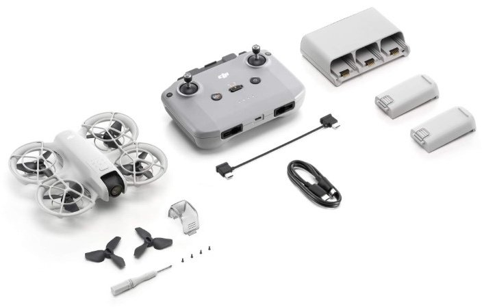 Дрон DJI Neo Fly More Combo серый - ForteMarket Дрон DJI Neo Fly More Combo серый купить,0