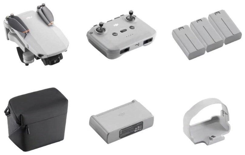 Дрон DJI Mini 4K Fly More Combo серый - ForteMarket Дрон DJI Mini 4K Fly More Combo серый купить,0