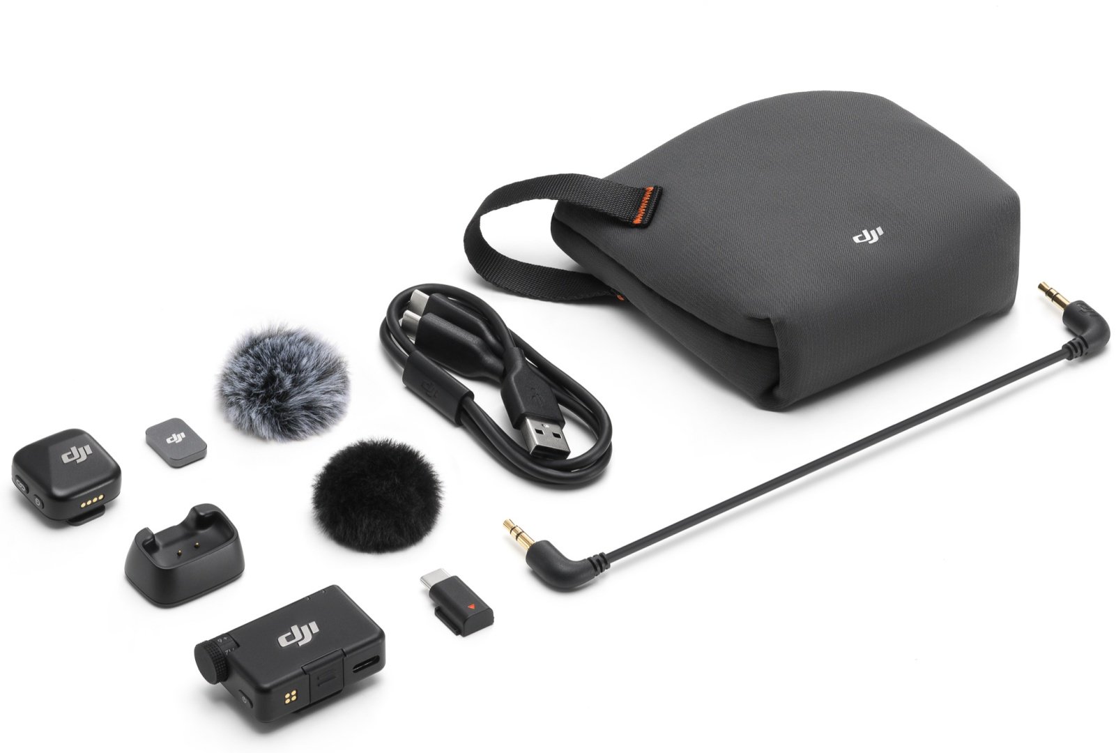 Микрофон DJI Mic Mini 1 TX + 1 RX Type-C черный