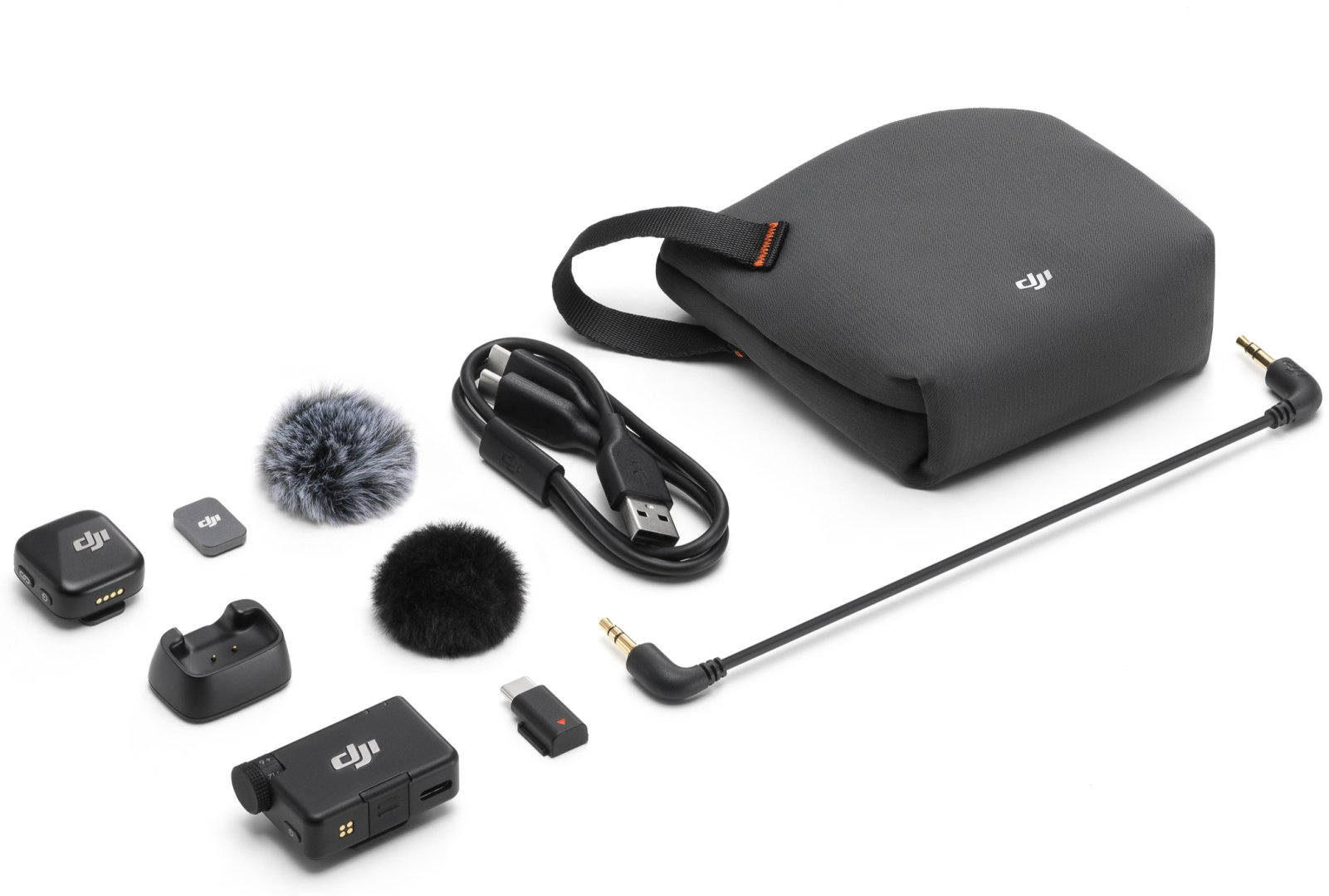 Микрофон DJI Mic Mini 1 TX + 1 RX Type-C черный купить,43990