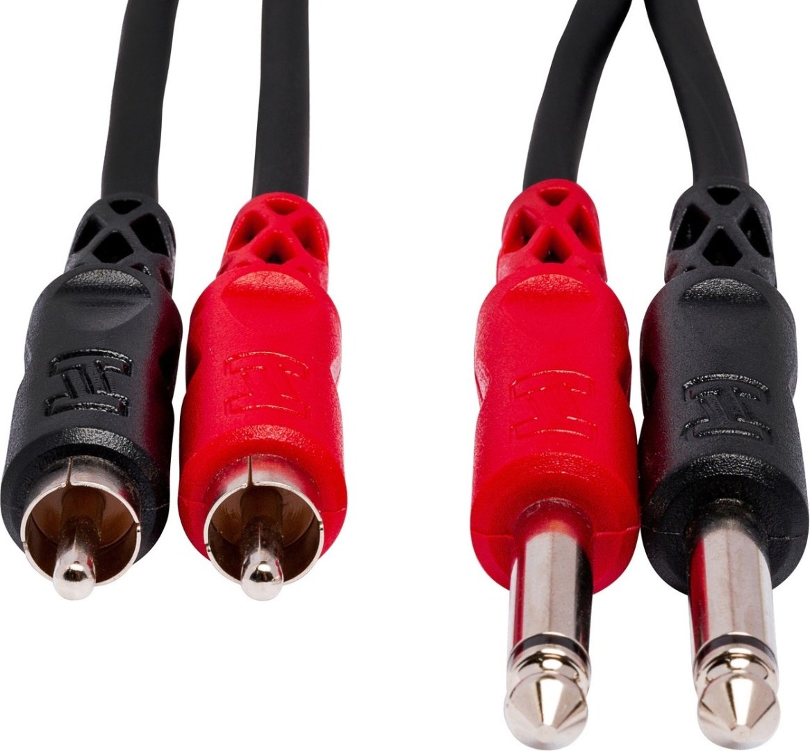 Кабель Hosa 6.3 mm jack - RCA 2 м купить,0