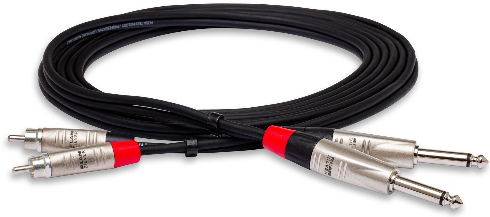 Кабель Hosa 6.3 mm jack - RCA 1 м